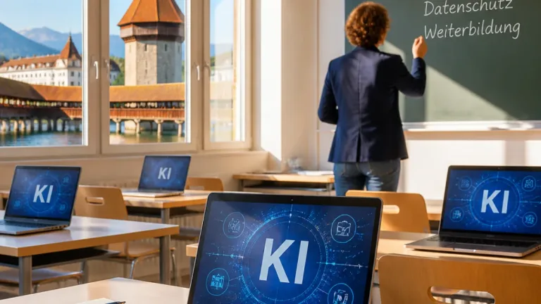 Stadt Luzern will mit einer Plattform KI-Einsatz an Schulen vereinheitlichen