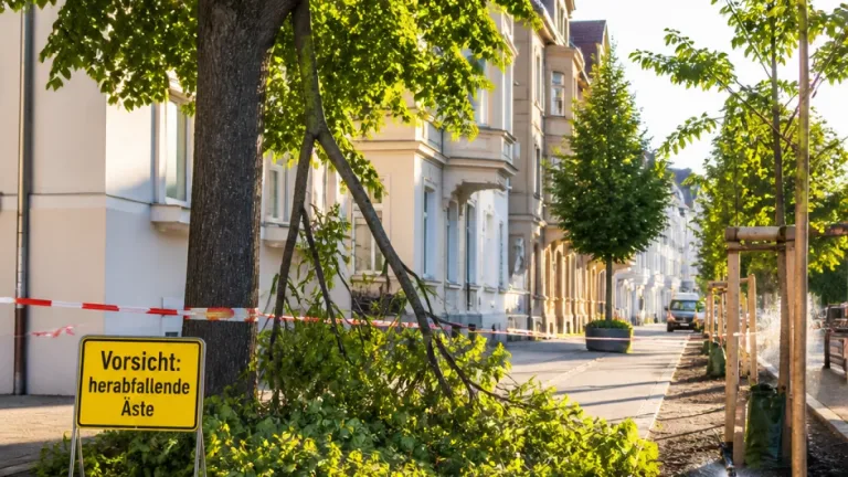 Stadt Schaffhausen warnt vor unvorhersehbaren Astabbrüchen wegen Hitzewelle