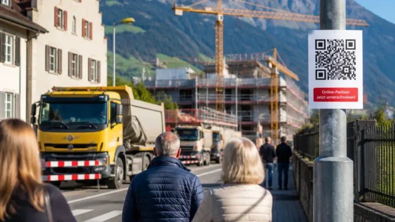 Stans: Petition gegen Baustellenverkehr durchs Dorf fordert Alternativen zur Mürgstrasse