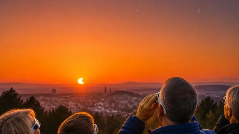 Sternenspektakel über Wil: Partielle Sonnenfinsternis am Abend mit 92% Bedeckung
