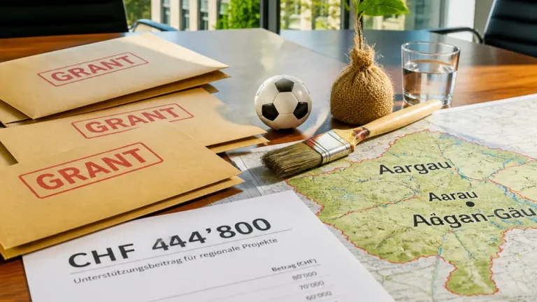 Stiftung LEBENSRAUM AARGAU unterstützt 73 Projekte mit CHF 444'800