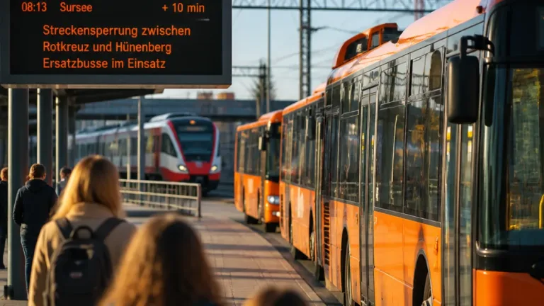 Störung auf der S9: Lenzburg–Beinwil am See blockiert, Reisende sollen via Rotkreuz fahren