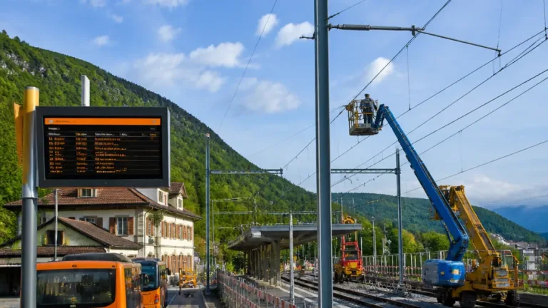 Strecke Sonceboz–Moutier ein Jahr gesperrt: Ausbau für rund 100 Mio. Fr. mit Busersatz