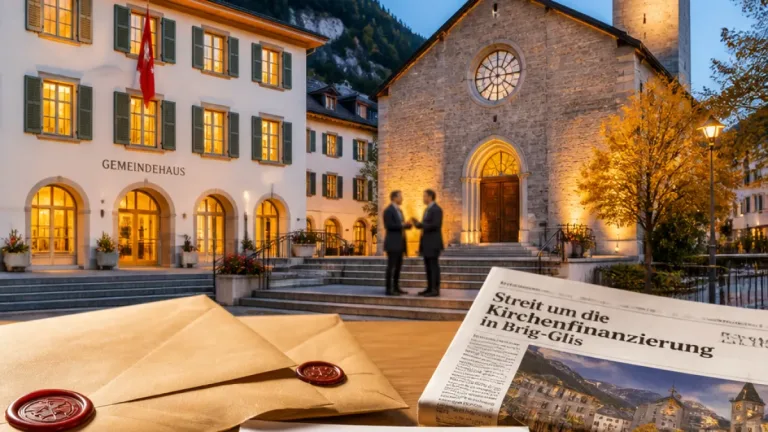 Streit um Kirchenfinanzierung in Brig-Glis beigelegt – Zahlung wieder vereinbart