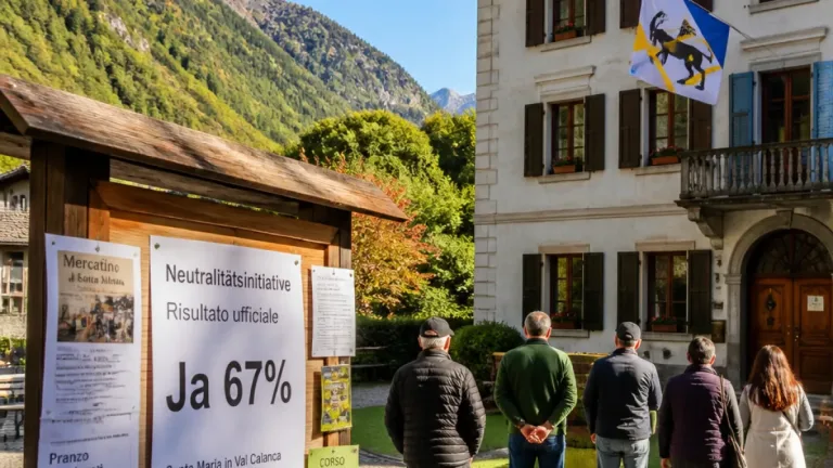 Südbündner Gemeinden stimmen für Neutralitätsinitiative – Gründe reichen von Nähe zu Italien bis Parteistärke