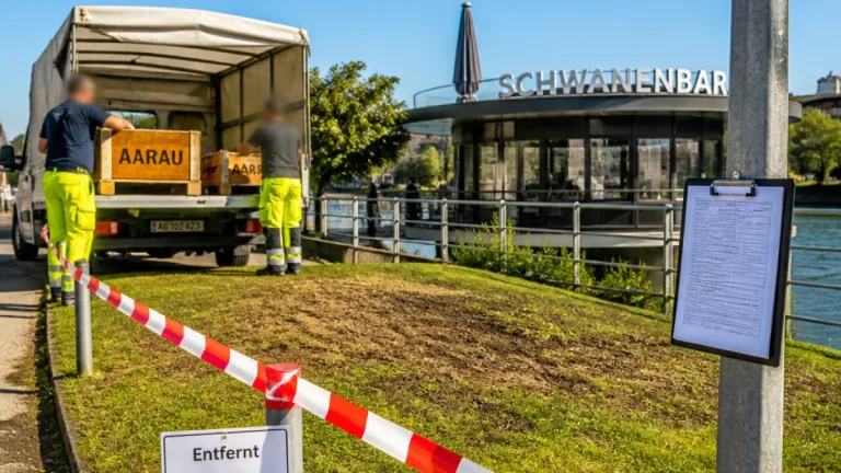 SVP verlangt Aufklärung nach Entfernung der beschädigten «Aarau»-Skulptur
