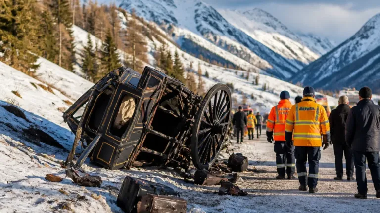 Tödlicher Kutschenunfall im Engadin: Eine Person tot, zwölf verletzt — Ermittlungen laufen