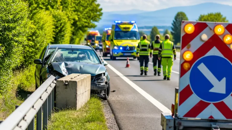 Tödlicher Unfall auf A1 bei Nyon: Mann (45) stirbt, drei Weitere verletzt