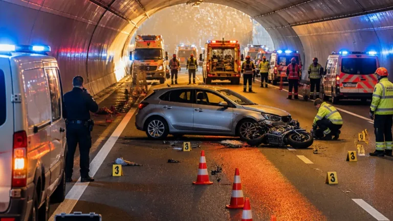 Tödlicher Unfall im Längholztunnel: Motorradfahrer in Biel kommt ums Leben