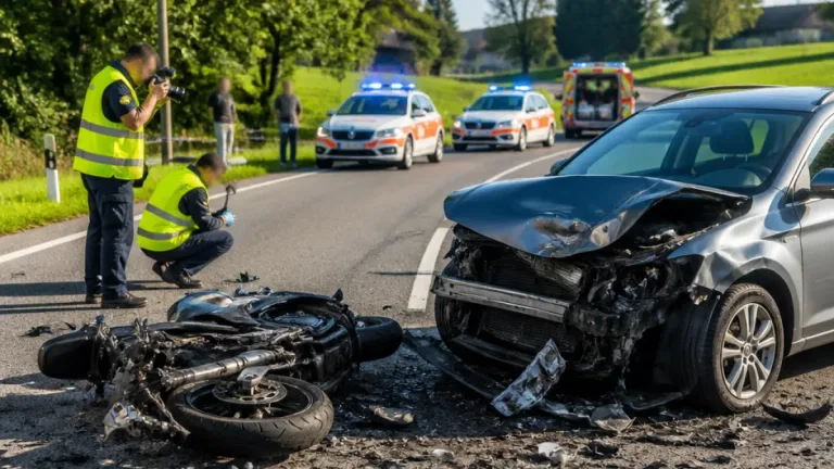 Tödlicher Verkehrsunfall in Mettlen – 62-jähriger Motorradfahrer stirbt nach Kollision