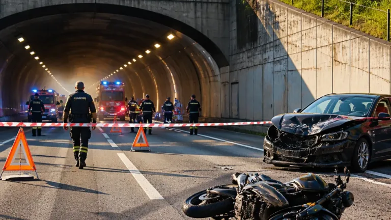 Töfflenker (64) stirbt nach Kollision im Längholztunnel auf der A5 bei Biel