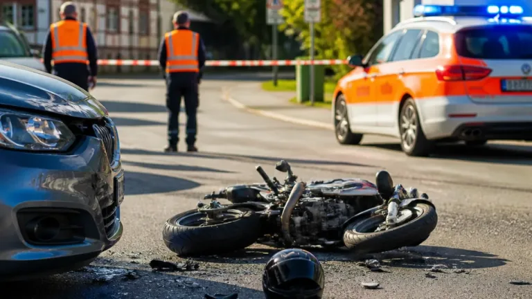 Töfflenker stürzt bei Überholmanöver in Herisau – leicht verletzt
