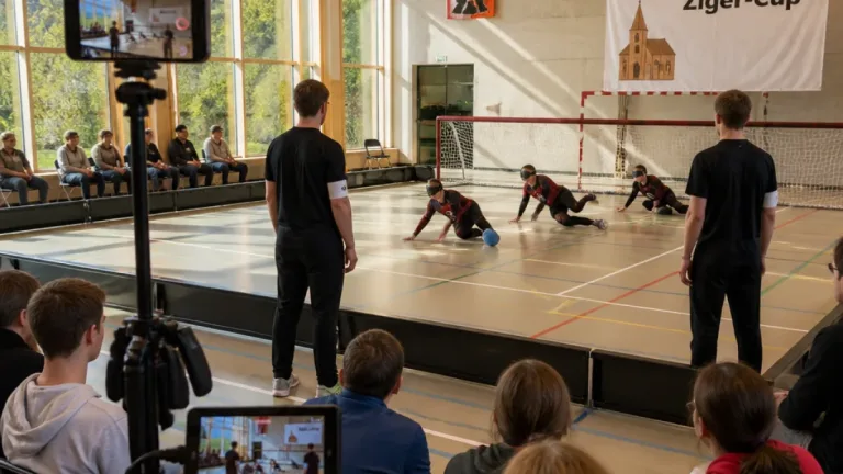 Torball-Turnier in Glarus: Ein inklusiver Sportanlass mit Livestream und Konfirmandinnen als Torrichter