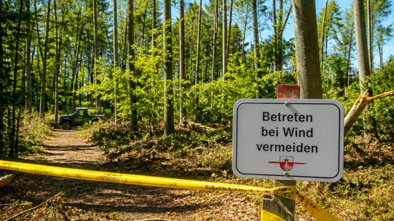 Trockenheit im Kanton Solothurn: erhöhter Risiko von spontanen Astabbrüchen im Wald