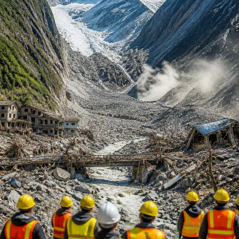 Gletscherabbruch löst verheerende Sturzflut in Nepal aus – ein Weckruf für Klimaresilienz