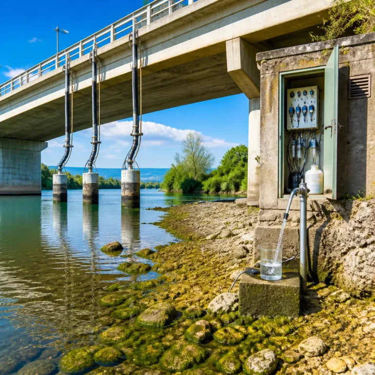 Seit 50 Jahren: Messstation am Rhein überwacht Wasserqualität und erkennt Schadstoffe früh