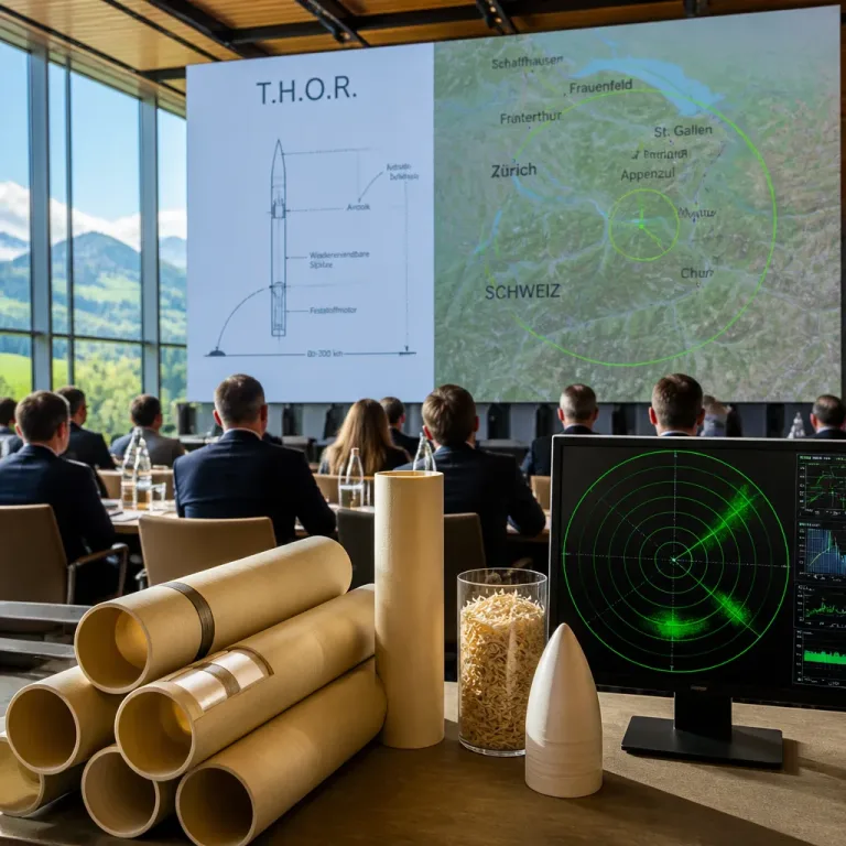 Ostschweizer Hagelabwehr setzt künftig auf biologisch abbaubare T.H.O.R.-Raketen