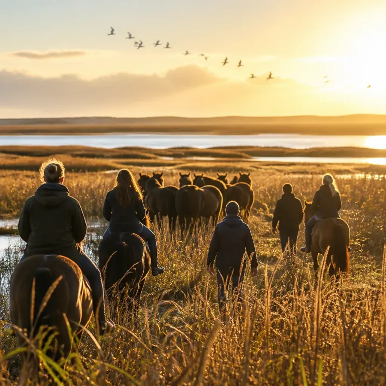 Alte Pferderasse und grosse Natur: Die Saca de las Yeguas im Doñana-Nationalpark