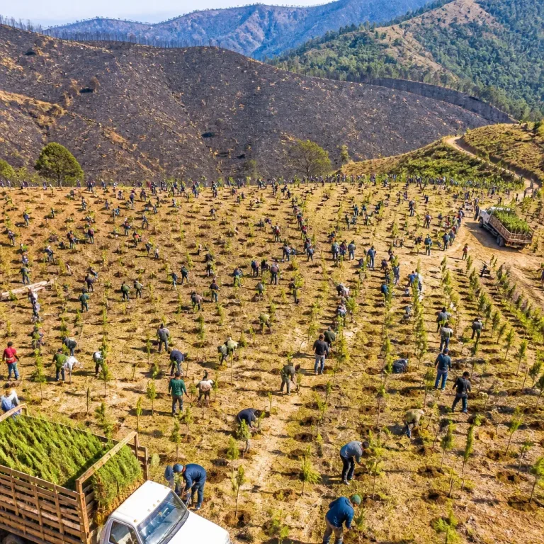 Mexiko plant 1,5 Milliarden Bäume an einem Tag – Grossaktion gegen Abholzung und Klimawandel