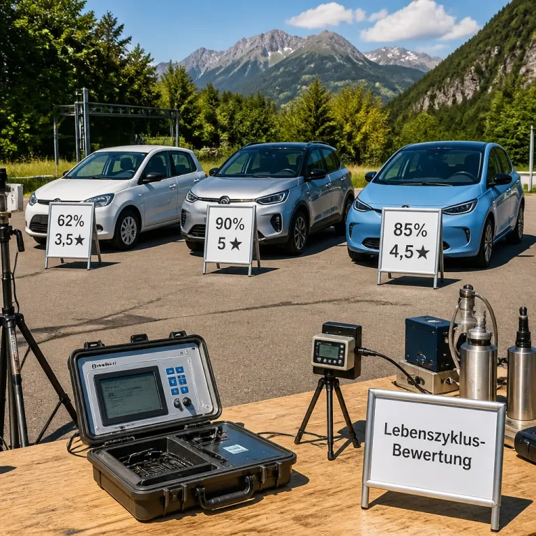 Green-NCAP: Kleinbenziner können sauber abschneiden, Elektroautos bleiben jedoch vorn