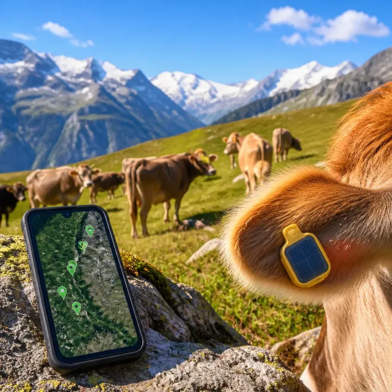 GPS-Ohrmarken auf der Alp: Praxistest in der Schweiz zeigt Chancen und technische Grenzen