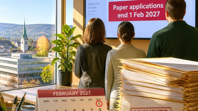 Uster digitalisiert Baugesuche vollständig — Papiergesuche ab 1. Februar 2027 Vergangenheit