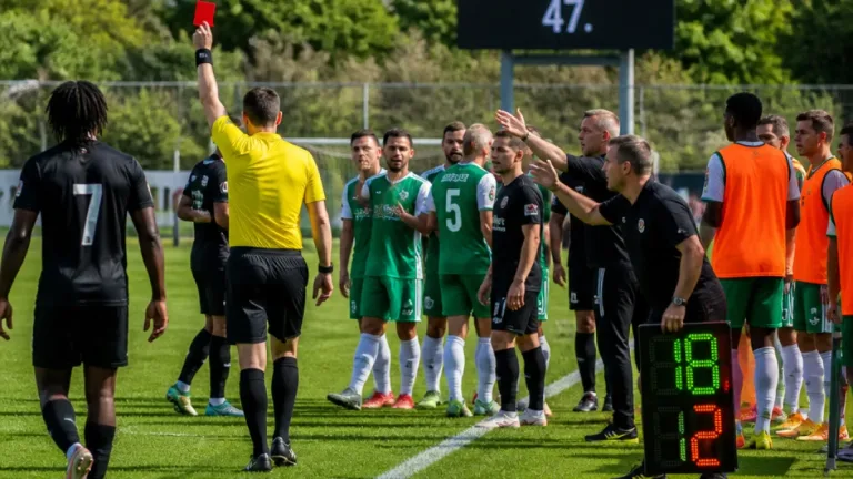 Vernier verliert Auswärtsspiel in Veyrier nach heisser Partie mit Feldverweis