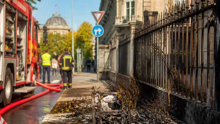 Vorsätzlicher Brand bei rumänischer Botschaft in Bern: Ermittlungen laufen