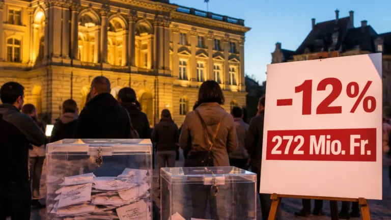 Waadt sagt Ja zu 12‑Prozent‑Steuersenkung – Mindereinnahmen von 272 Mio. Fr. ab 2027