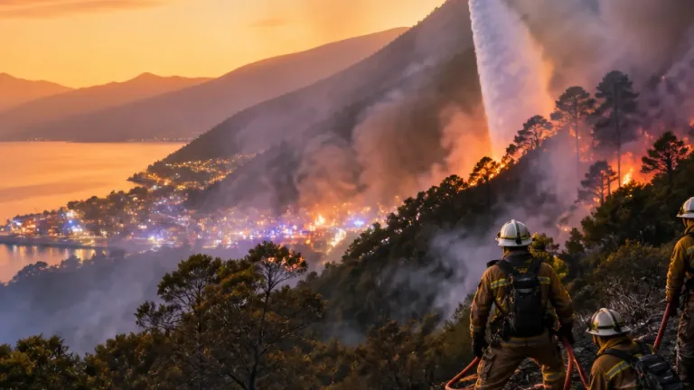 Waldbrand am Monte Gambarogno: Einsatz dauert an, Ursache noch unklar