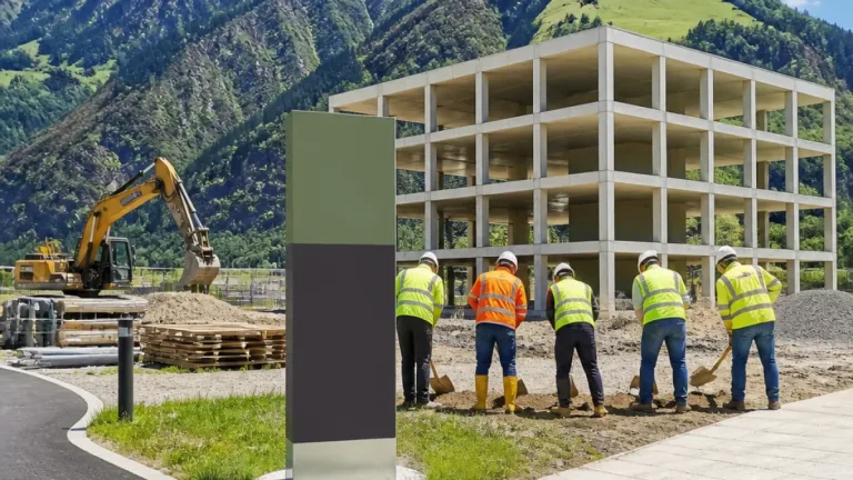 Werkmatt Uri: Erschliessung abgeschlossen, Spatenstich für Businesspark Gotthard markiert nächste Phase