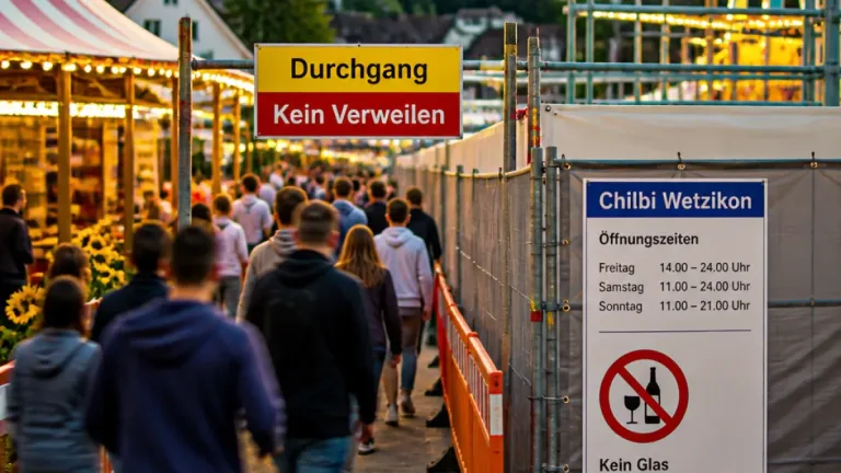 Wetzikon bereitet sich auf die Chilbi vor – Attraktionen, Zeiten und Zugänge im Überblick