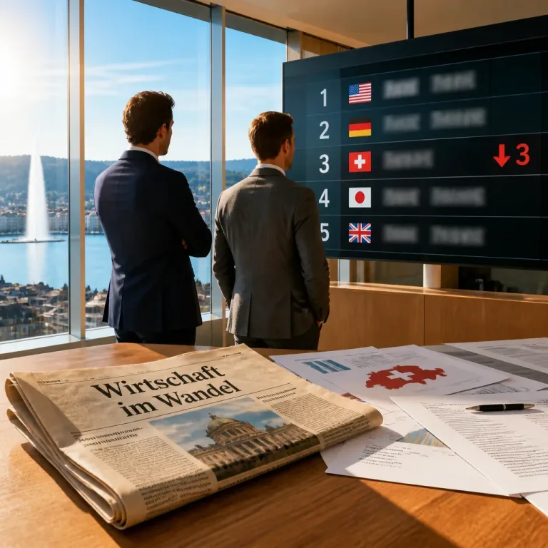 Schweiz fällt im IMD-Ranking auf Rang 3 zurück – Warnung vor schleichendem Niedergang