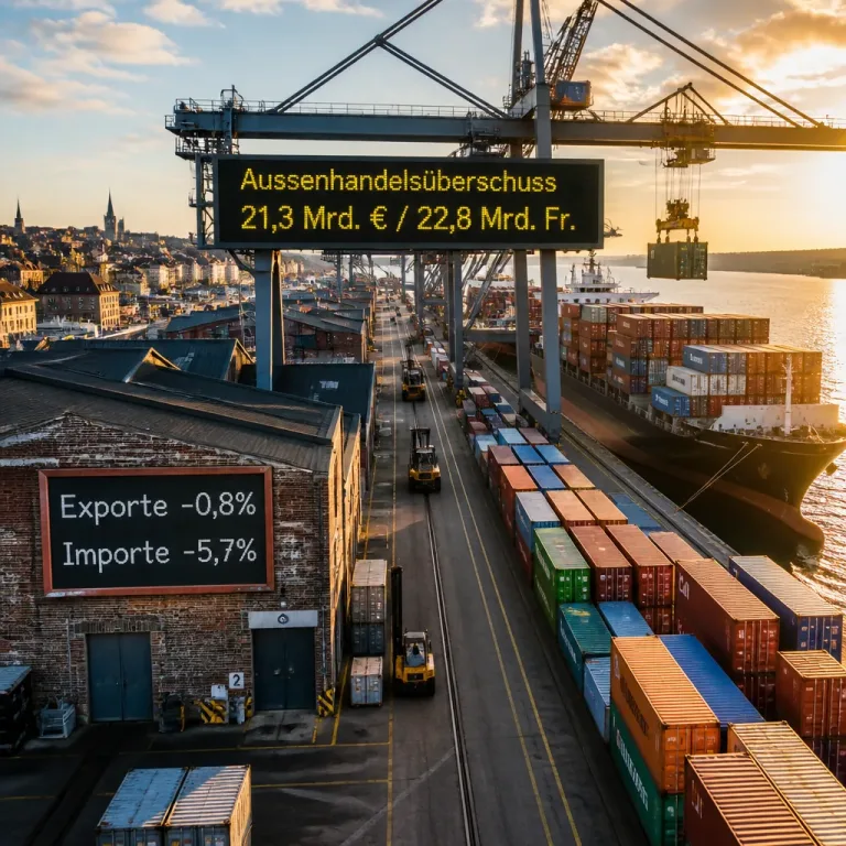 Deutsche Exporte im Juli rückläufig – Aussenhandelsüberschuss steigt auf Rekordniveau seit 2024