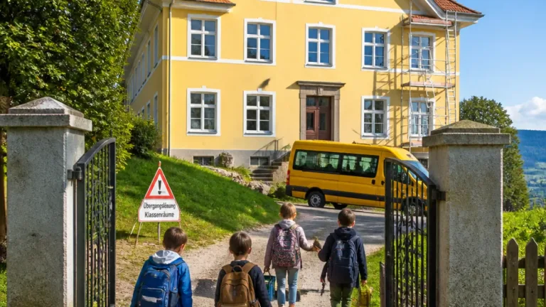 Wittenbach reaktiviert gelbes Schulhaus: Übergangslösung gegen Platznot in Primarschule