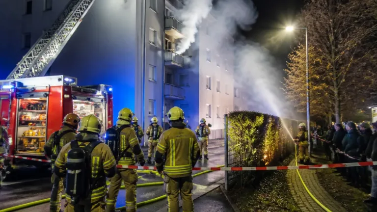 Wohnungsbrand in Dübendorf: Feuerwehr löscht Flammen, Wohnung unbewohnbar