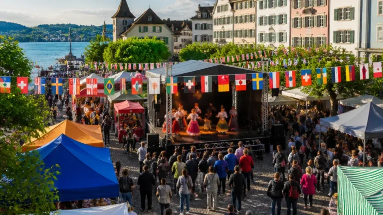 Zug feiert Vielfalt: 160 Nationen auf Fest der Nationen in der Altstadt