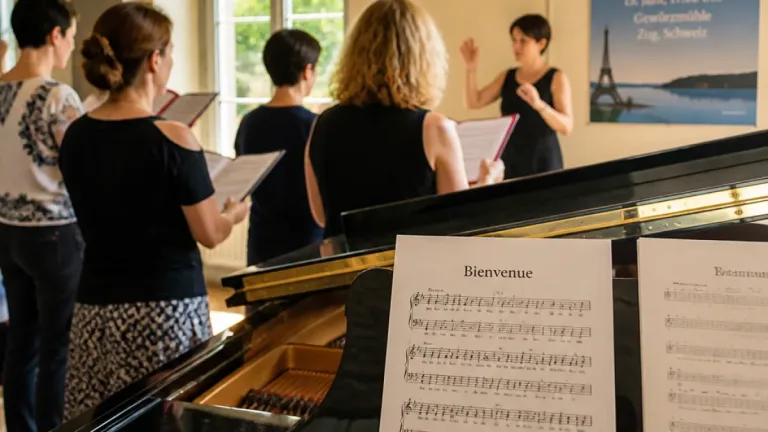 Zuger Singkreis startet mit französischen Chansons und neuer Dirigentin in die Saison