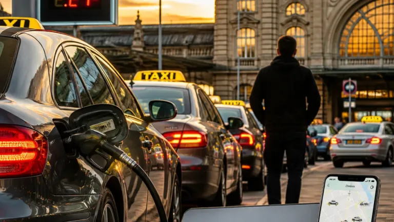 Zürcher Taxifahrer unter Druck: Hohe Dieselpreise und Konkurrenz setzen Branche an den Rand