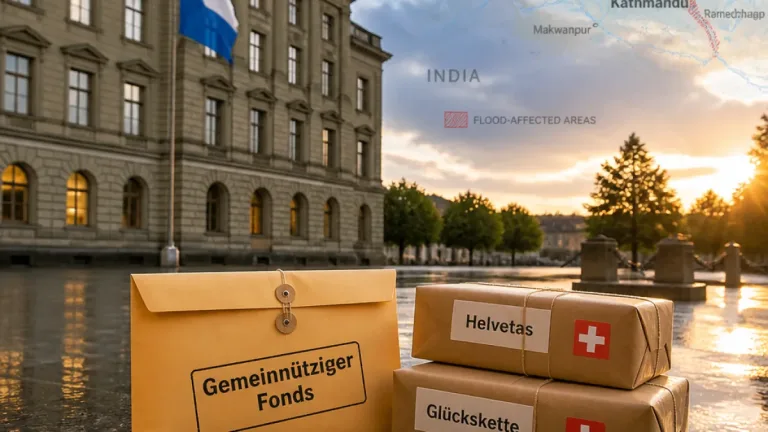 Zürich spricht CHF 500'000 Soforthilfe für die Opfer der Flutkatastrophe in Nordnepal