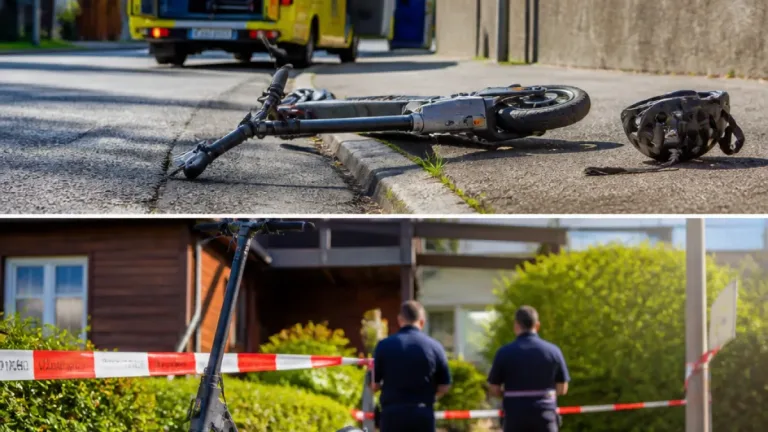 Zwei E-Trottinett-Unfälle in Aargau: Ein Mann schwer verletzt, ein Fahrzeug sichergestellt