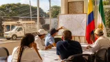 Autoridades y Air-e Intervenida se reúnen en Barrancas para buscar solución a fallas de energía en el sur de La Guajira