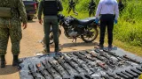 Capturan en Cumaribo a presunto traficante con 15 armas y más de 6.000 cartuchos