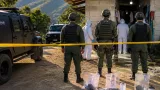 Capturan en la frontera Quindío–Valle a tres presuntos integrantes del Frente 57 de las disidencias