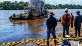 Contaminación en el río San Miguel tras derrame de diésel alarma a comunidades ribereñas del Putumayo