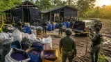 Ejército y Policía inutilizan laboratorio clandestino y encuentran 7,7 toneladas de permanganato en San Miguel