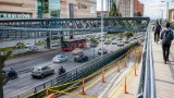En servicio nuevo puente peatonal sobre la avenida Boyacá frente a El Edén