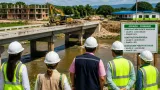 Gobernador de Casanare supervisa avance de obras educativas, de salud y un puente clave en tres municipios