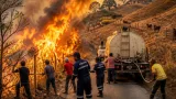 Grave incendio forestal en Nocaima pone en riesgo viviendas y ganado; piden motobombas y apoyo urgente