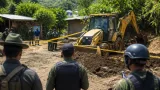 Incautan retroexcavadora en zona rural de Pitalito por presunta minería ilegal